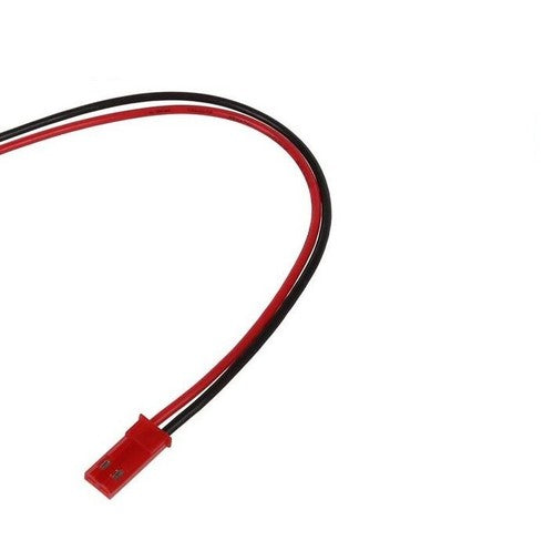 JST Bec Red 2 Pin Male Plug Connectors 150mm Lead Rc Cable