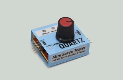 Ripmax Quartz Mini Rc Servo Tester 4.8v-6v -Servos (Up to 3 at once) & Esc Test