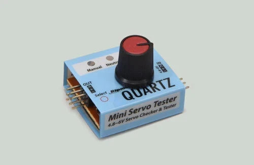 Ripmax Quartz Mini Rc Servo Tester 4.8v-6v -Servos (Up to 3 at once) & Esc Test