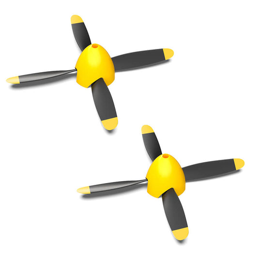 VOLANTEX BRUSHLESS MUSTANG PROPELLER FULL SET 4-BLADE (2PC) 768-2