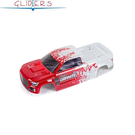 ARRMA Granite 4x4 BLX Monster Truck Spare Body Shell RED