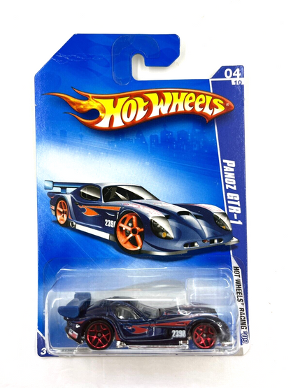 RARE Hot Wheels 2009 Panoz GTR-1 Hot Wheels Racing 04/10