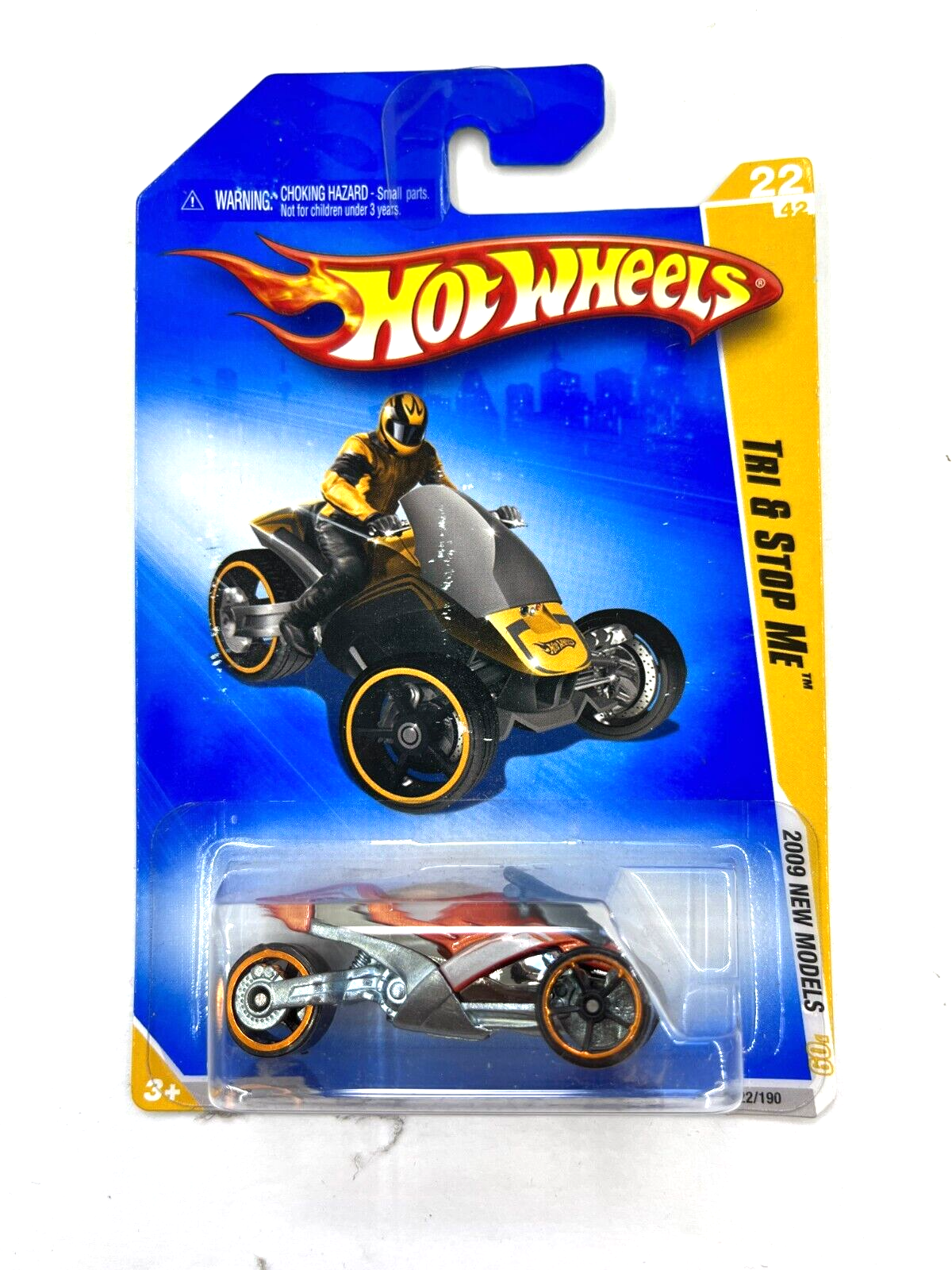 RARE Hot Wheels 2009 Tri & Stop Me 22/42 New Models