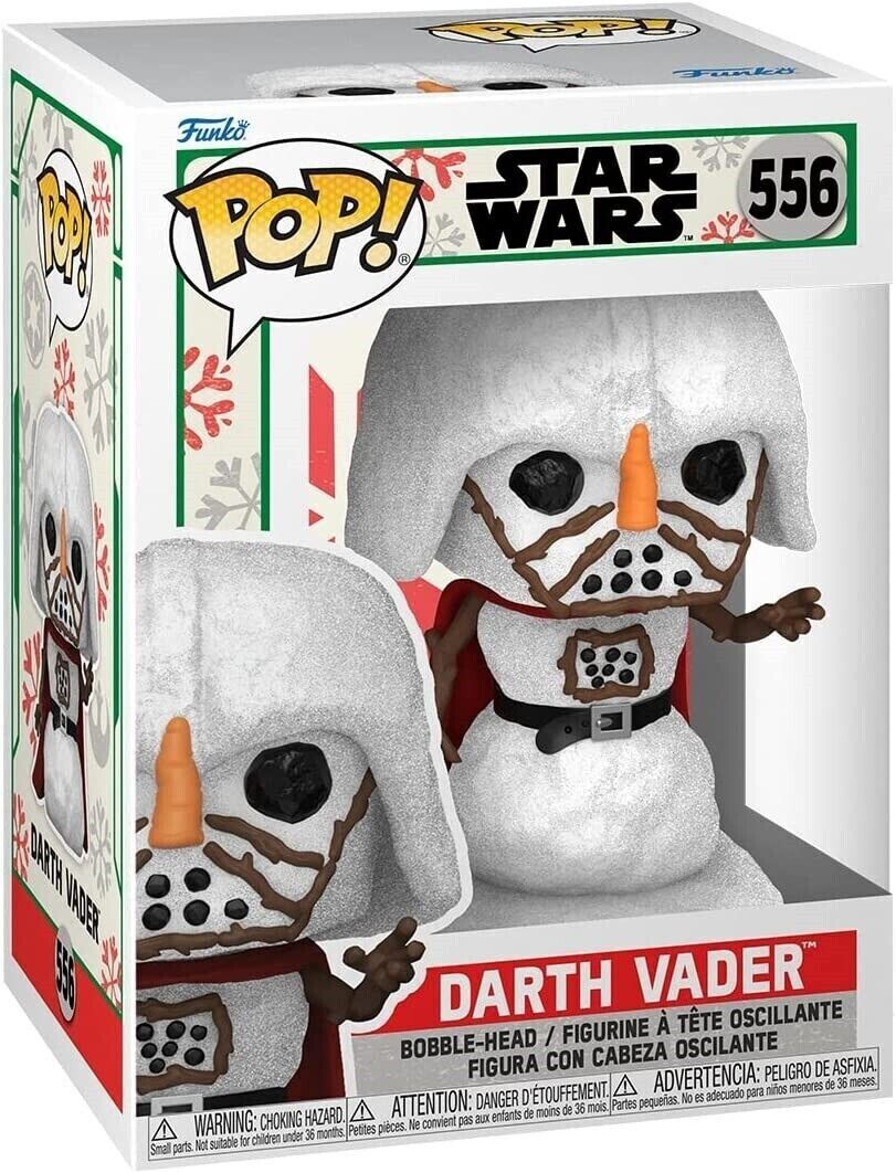 Funko Pop! Star Wars 556 SNOWMAN Darth Vader Bobble-Head