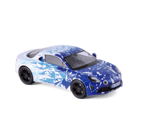 Norev Alpine A110 2017 White & Blue Test Version 1:43 Model Only 500 Issued