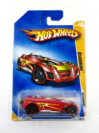 RARE Hot Wheels 2009 Gearonimo 36/42 HW PREMIER