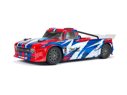 ARRMA INFRACTION 4X4 1/8 MEGA Resto-Mod Truck RTR Int, Red/Blue