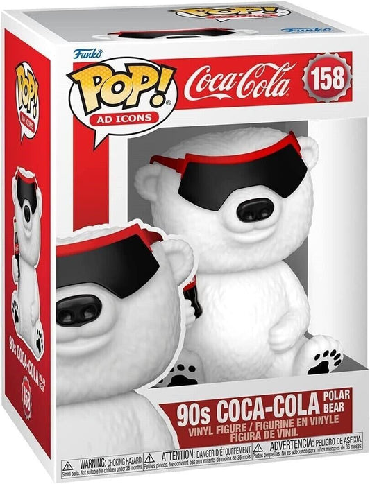 Funko Pop! AD ICONS 158 90s Coca-Cola Polar Bear