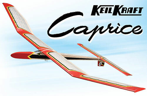 Keil Kraft Caprice Kit - 51" Free-Flight Towline Glider A-KK1010