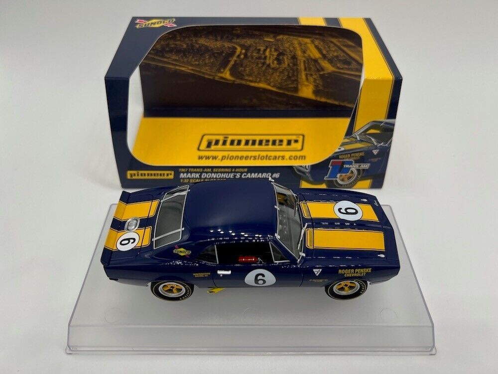 Pioneer Slot Car P093  1967 Chevrolet Camaro Sunoco Livery