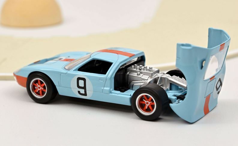 Norev Ford GT40 1968 n°9 Jet Car 1:43 270567 Model Car