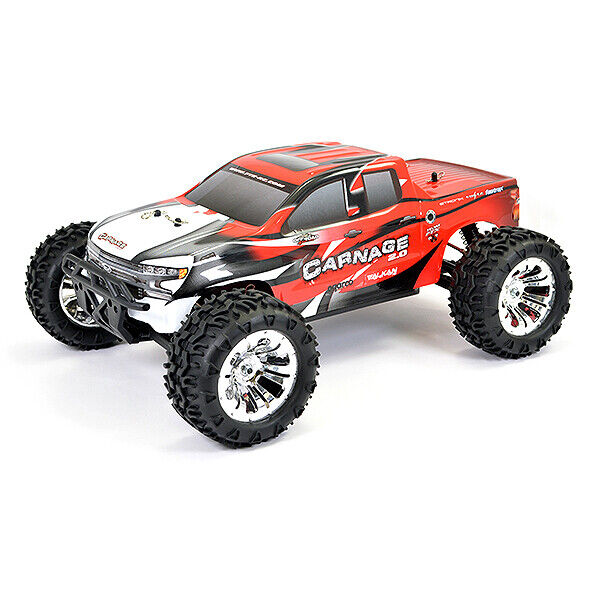 FTX CARNAGE 2.0 1/10 BRUSHED TRUCK 4WD RTR - RED FTX5537R