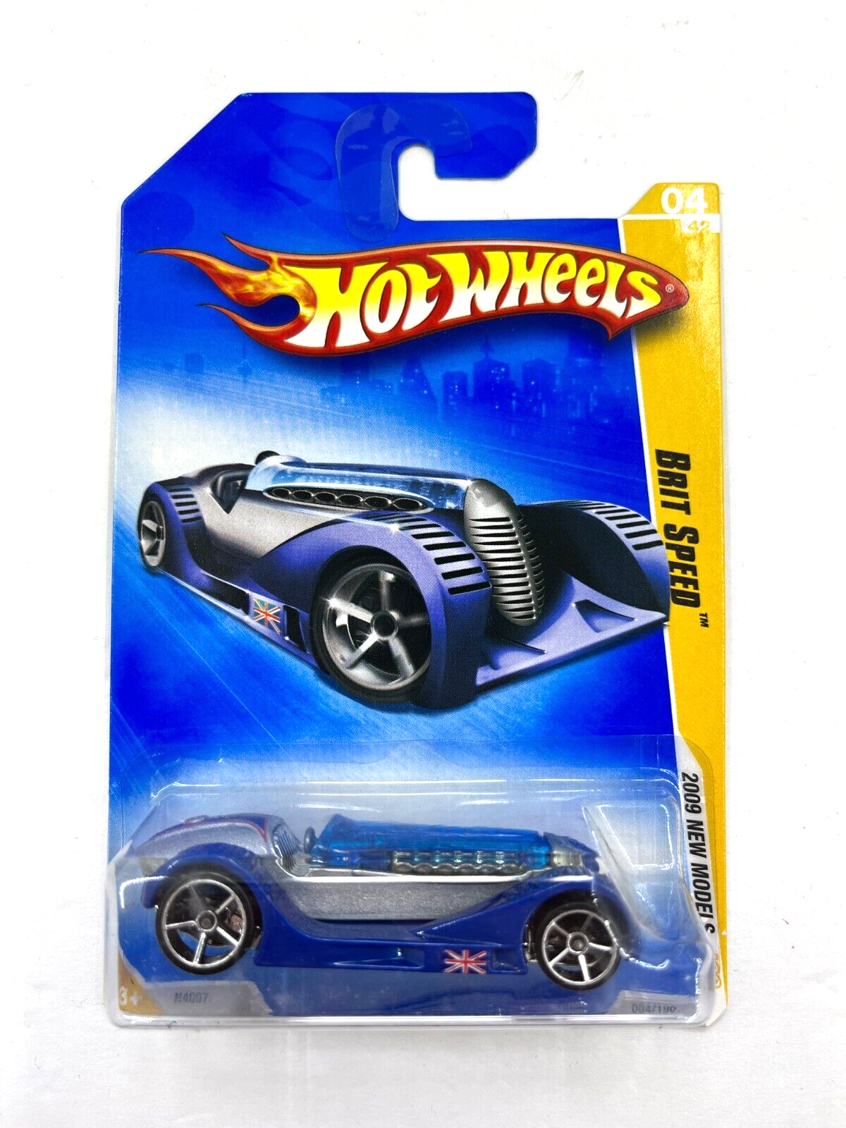 RARE Hot Wheels 2009 Brit Speed 04/42 New Models