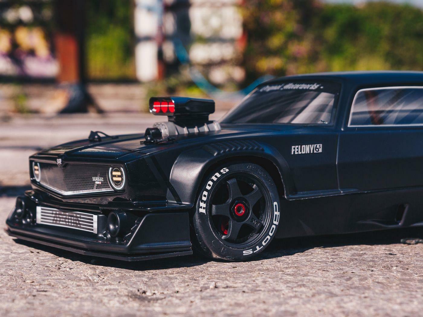 ARRMA 1:7 Felony 6S BLX RTR Black