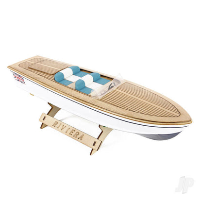 The Wooden Model Boat Company Riviera Motor Boat Kit 400mm