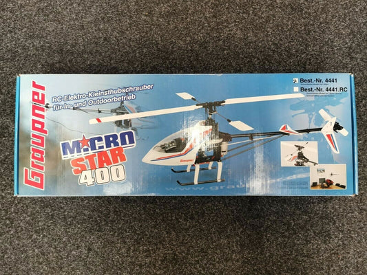 Graupner Micro Star 400 RC Electric Helicopter Kit G4441