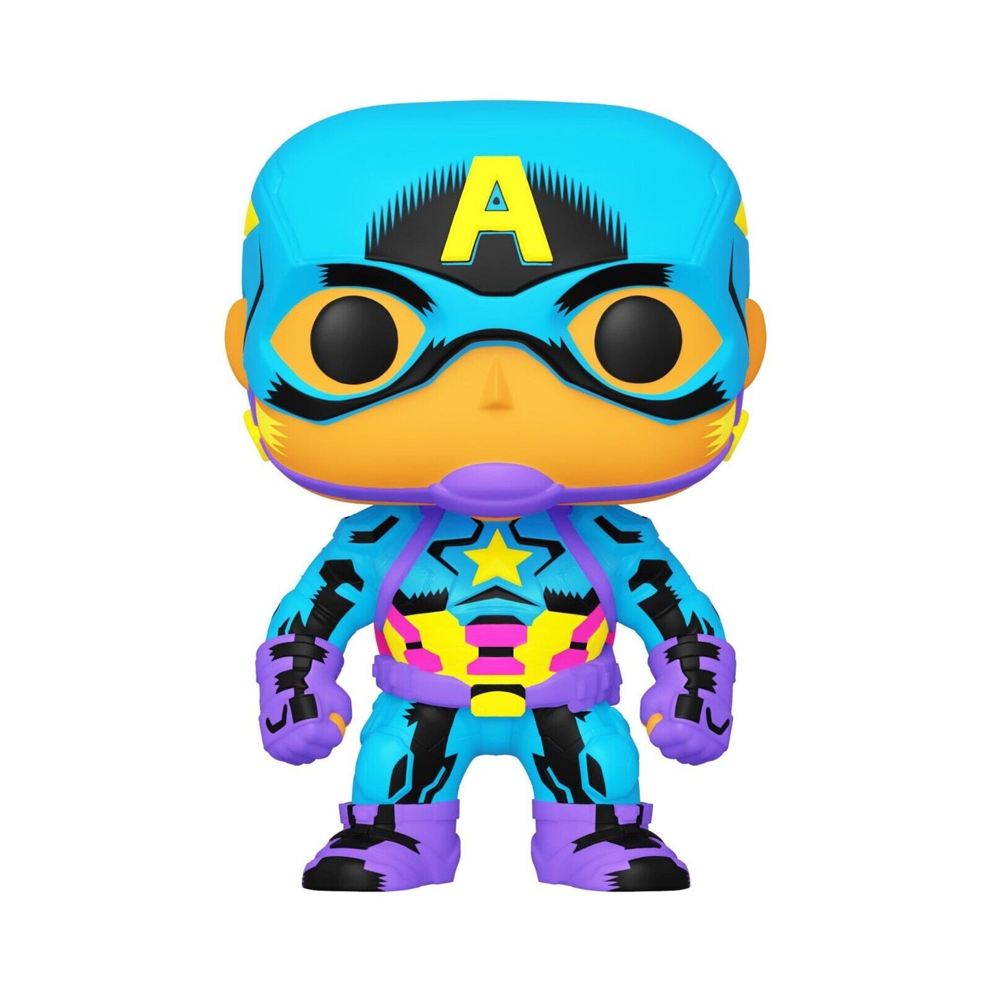 Funko Pop! Marvel - Blacklight Captain America