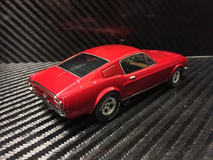 Pioneer Slot Car 1968 Ford Mustang Fastback GT Candy Red Route 66 P057