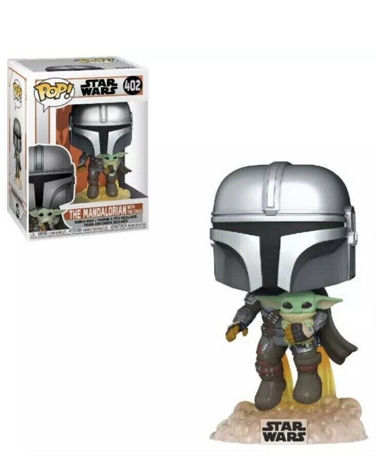 Funko Pop! Star Wars 402 The Mandalorian with The Child Bobble-Head