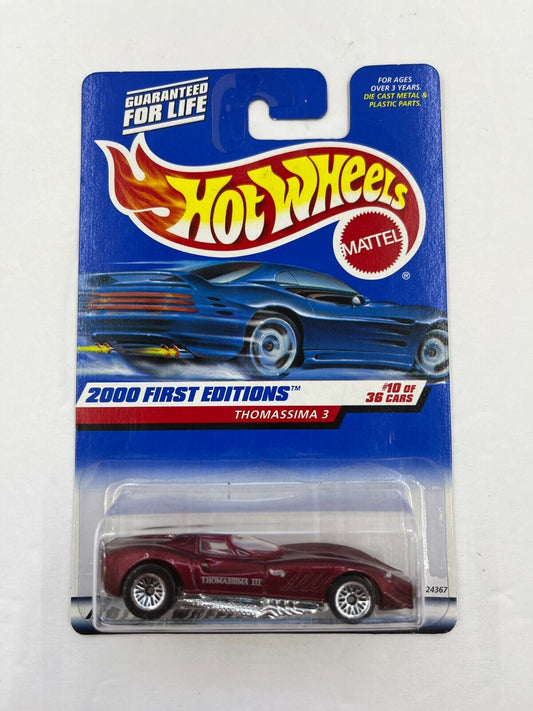 RARE Hot Wheels 2000 FIRST EDITIONS Thomassima 3 10/36