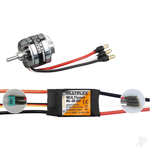 Multiplex Xeno UNI Power Set Power Drive Standard #332658 Motor & ESC