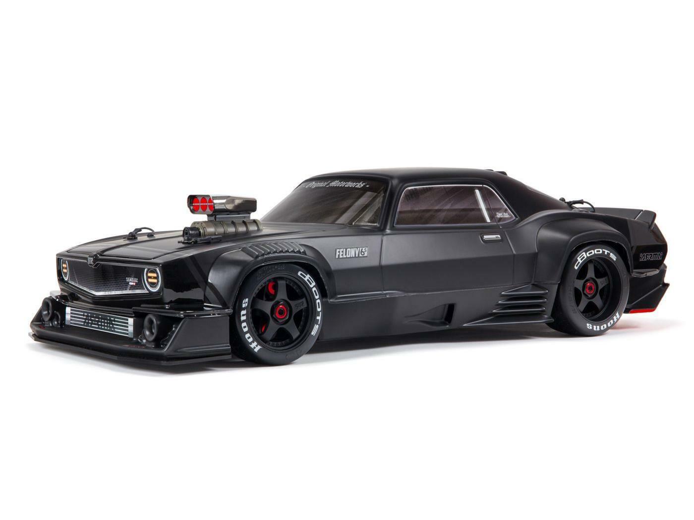 ARRMA 1:7 Felony 6S BLX RTR Black