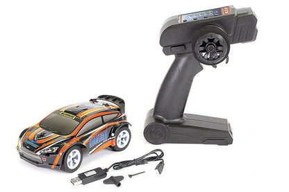 FTX HOOLIGAN JNR 1/28TH RTR 2.4GHz RC RALLY CAR - ORANGE