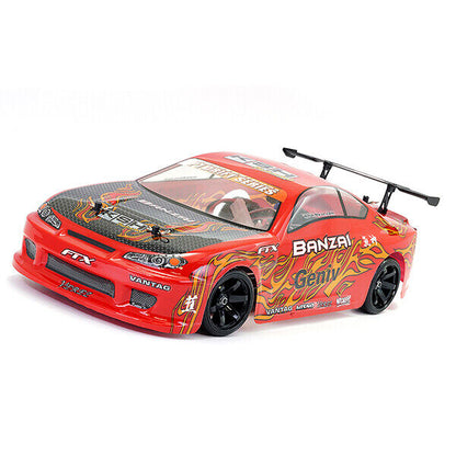 FTX BANZAI 2.4GHZ 4WD RTR 1/10 BRUSHED DRIFT CAR - RED FTX5529