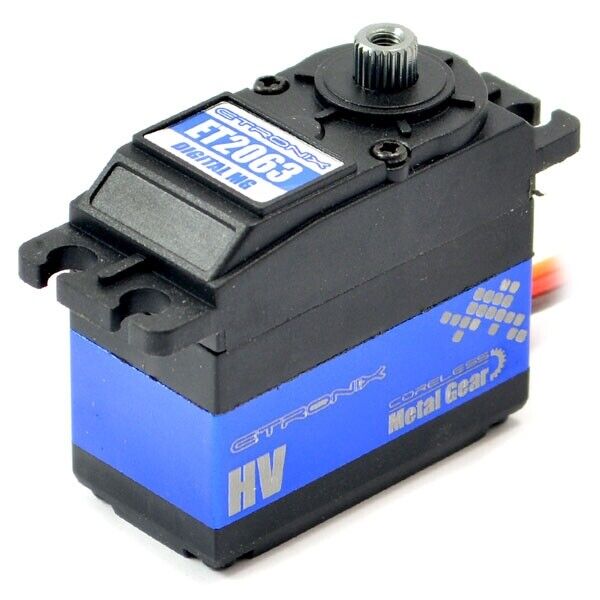 Etronix Digital HI-Voltage Standard Size Metal Gear Servo 32.3kg @ 8.4V ET2063