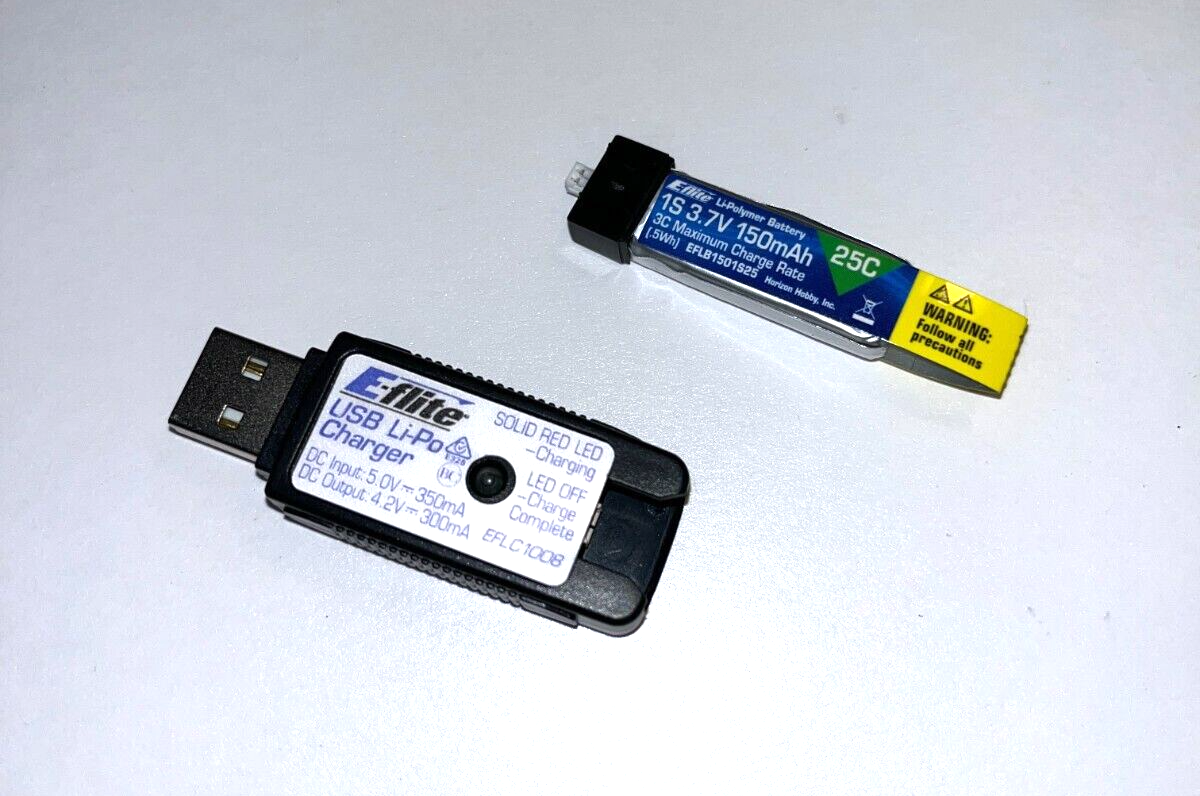 E-Flite UMX 'Make it RTF' Pack! Spektrum Compatible TX, Charger, 150 mAh LiPo