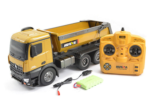 HUINA RC TIPPER/DUMP TRUCK 2.4GHz 10 Channel RC Construction Vehicle METAL PARTS