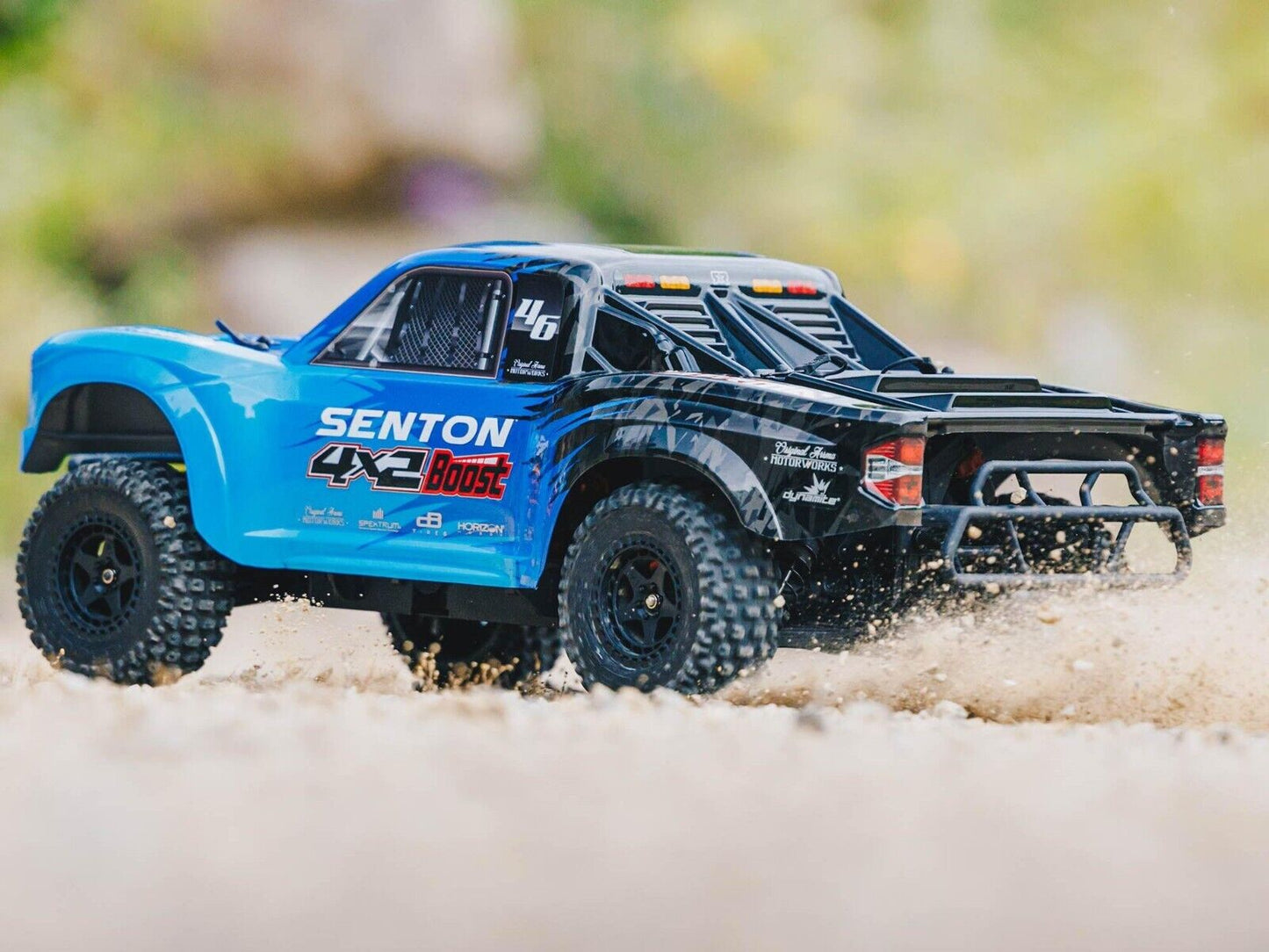 ARRMA Senton Boost 4X2 550 Mega 1/10 2WD SC Blue w/Battery + Charger