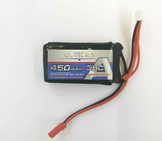 Gliders 450mAh 35C 11.1v G-Power LiPo Battery