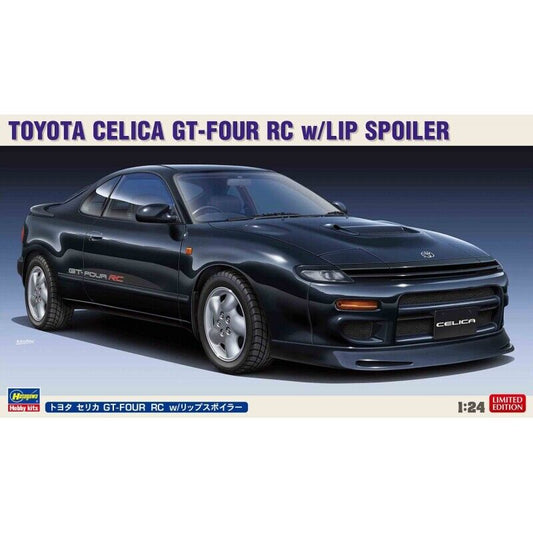 Hasegawa 1:24 TOYOTA CELICA GT-FOUR RC WITH LIP SPOILER Plastic Build Kit