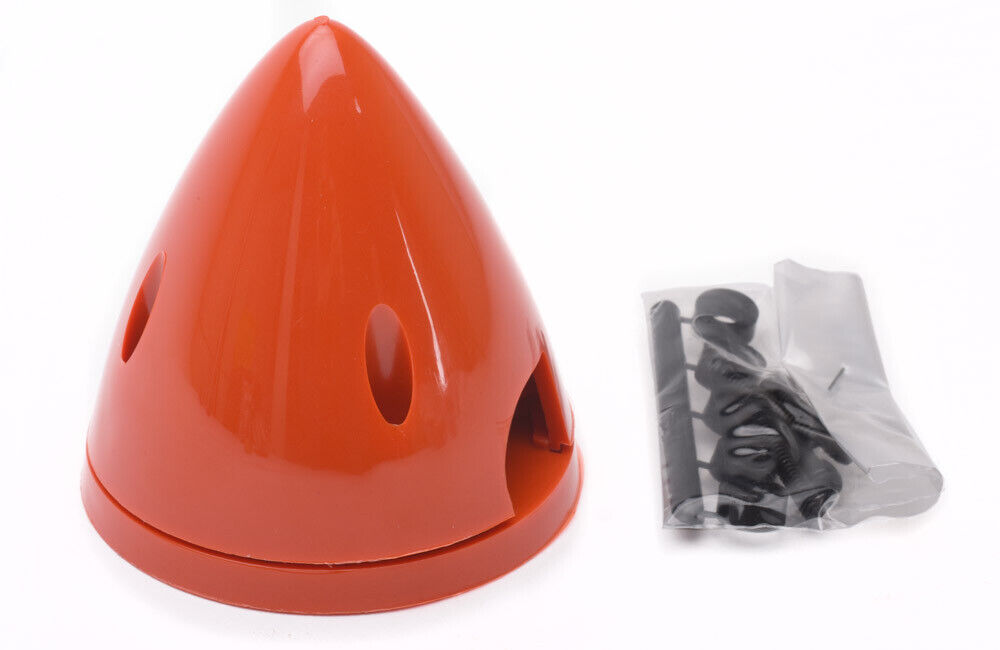 Dubro Spinner Nero Per Aerei RC (1-3/4") – Facile E Sicuro, Con 5 Adattatori Inclusi