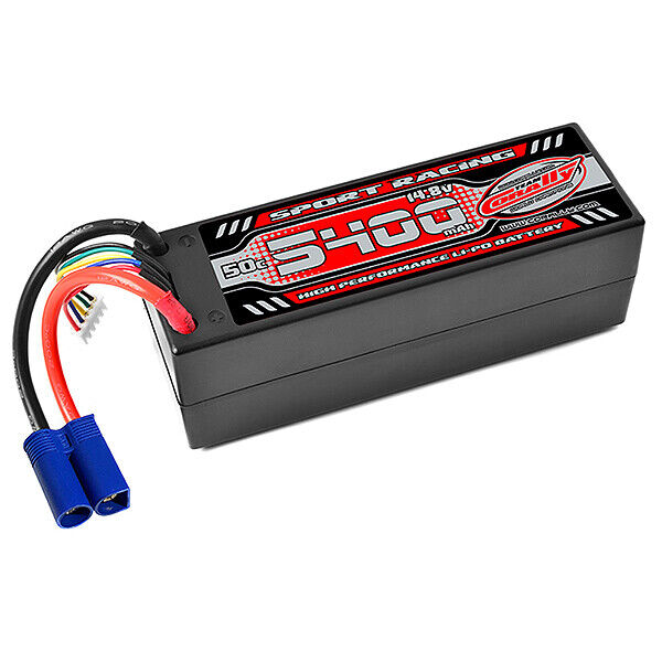 CORALLY SPORT RACING 50C LIPO BATTERY 5400MAH 14.8V EC5 4S