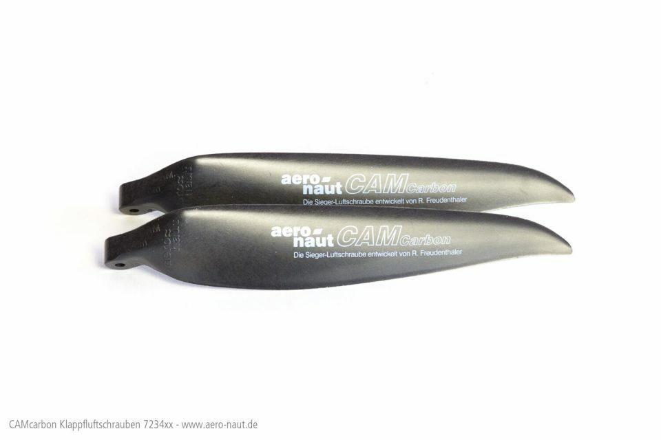 Aero-Naut 12.5 x 9″ CAMcarbon Folding Propeller Blades 8mm Root (Pair)